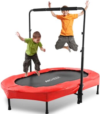 ANCHEER Mini Trampoline for Two Kids
