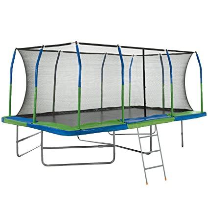 Are Rectangular Trampolines Better