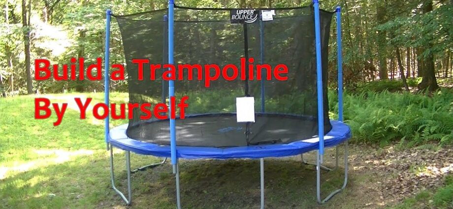 Are Trampolines Easy To Assemble