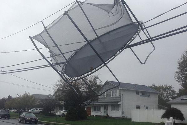 Can A Trampoline Blow Away