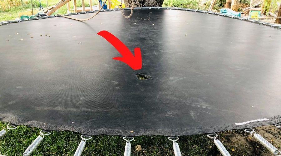 Can You Fix A Hole In A Trampoline