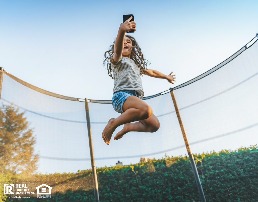 Can You Have A Trampoline At A Rental Property