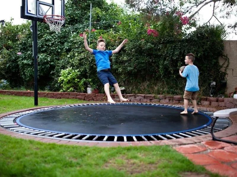 Can You Put A Normal Trampoline In The Ground