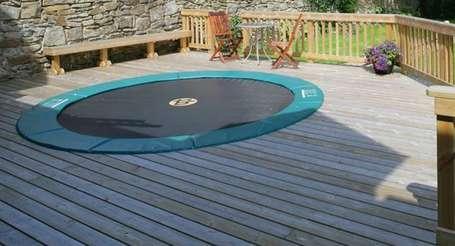 Can You Put A Trampoline On A Deck