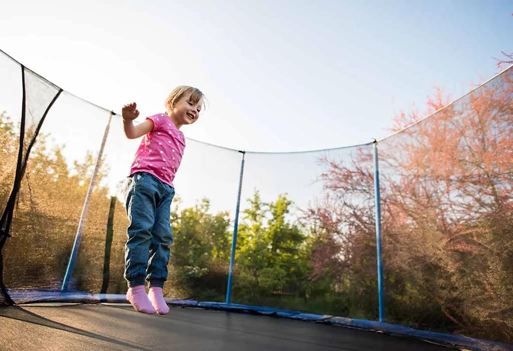 How Do Trampolines Help A Child's Development