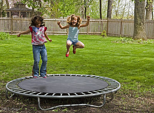 Jumping on a Trampoline Benefits