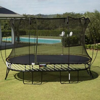 Oval trampolines