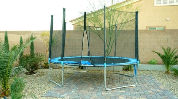 Trampoline On Concrete